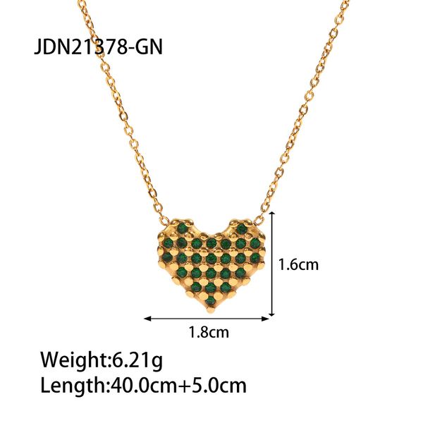 ins european and n style pendant necklace niche temperament 18k gold diamond-encrusted love fashionable high-end sense of women's neckl, Silver
ins european and n style pendant necklace niche temperament 18k gold diamond-encrusted love fashionable high-end sense of women's neckl, Silver