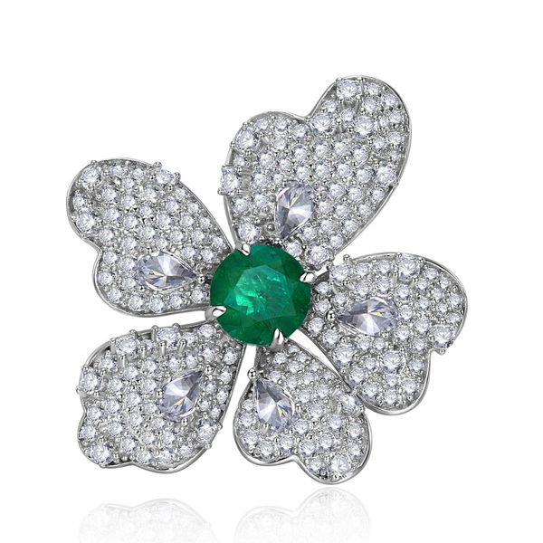wedding accessories pure silver engagement rings fadeless emerald flowew diamond birdal ring proposal ring no fading ladies jewelry r345, White
wedding accessories pure silver engagement rings fadeless emerald flowew diamond birdal ring proposal ring no fading ladies jewelry r345, White