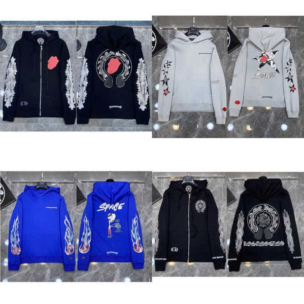 fashion luxury sweatshirts men's jackets ch hoodies men women designer boy sanskrit print sweater zipper hooded cross pullover hoodie c, Black
fashion luxury sweatshirts men's jackets ch hoodies men women designer boy sanskrit print sweater zipper hooded cross pullover hoodie c, Black