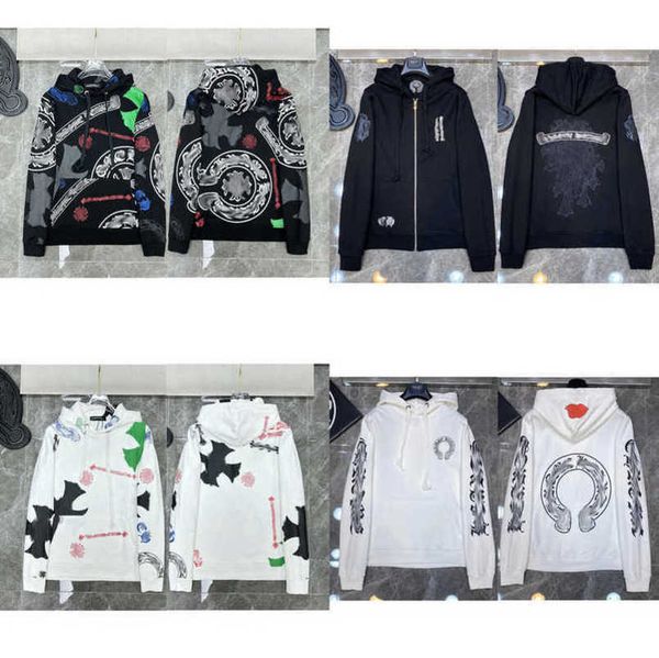 men's fashion luxury jackets sweatshirts men women classic hoodies ch zipper hooded sweater designer cross pullover sanskrit hoodie cas, Black
men's fashion luxury jackets sweatshirts men women classic hoodies ch zipper hooded sweater designer cross pullover sanskrit hoodie cas, Black