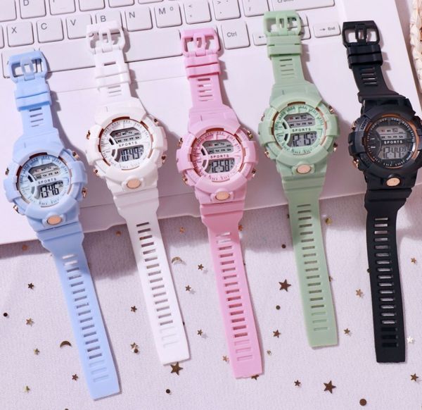 colorful candy digital watches men women fashion stylish candy girls life waterproof led alarm clock for gifts, Slivery;brown
colorful candy digital watches men women fashion stylish candy girls life waterproof led alarm clock for gifts, Slivery;brown