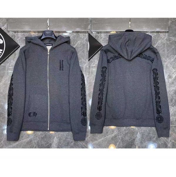 men's luxury jackets fashion sweatshirts men women classic hoodies ch zipper hooded sweater designer cross pullover sanskrit hoodie cas, Black
men's luxury jackets fashion sweatshirts men women classic hoodies ch zipper hooded sweater designer cross pullover sanskrit hoodie cas, Black