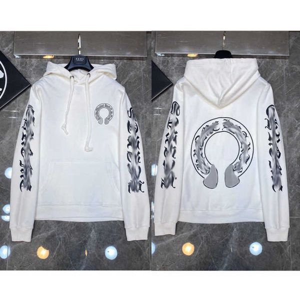 mens jackets luxury fashion sweatshirts designer hoodies men women zipper cross scroll simple hooded sweater pullover hoodie casual coat ja, Black