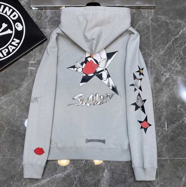 fashion jackets luxury ch men's sweatshirts men women classic hoodies zipper hooded sweater designer cross pullover sanskrit hoodie cas, Black
fashion jackets luxury ch men's sweatshirts men women classic hoodies zipper hooded sweater designer cross pullover sanskrit hoodie cas, Black
