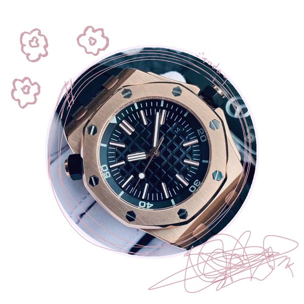 men's wrist watch 42mm full-automatic mechanical movement 316 fine steel case rubber strap high tough man essential matte octagonal wat, Slivery;brown
men's wrist watch 42mm full-automatic mechanical movement 316 fine steel case rubber strap high tough man essential matte octagonal wat, Slivery;brown