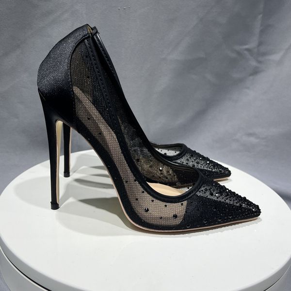 black crystals mesh shoes women pumps red bottom sparkling rhinestone stilettos high heels fashion 12cm slip on wedding party shoes woman la
black crystals mesh shoes women pumps red bottom sparkling rhinestone stilettos high heels fashion 12cm slip on wedding party shoes woman la