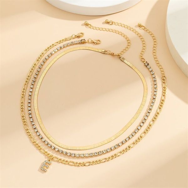 necklaces bracelet designer jewelry multi-layered geometric alloy necklace creative exaggeration simple cross chain moon retro metal diamond, Silver
necklaces bracelet designer jewelry multi-layered geometric alloy necklace creative exaggeration simple cross chain moon retro metal diamond, Silver