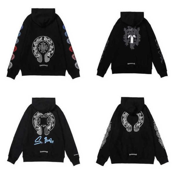 luxury fashion men's jackets sweatshirts men women classic hoodies ch zipper hooded sweater designer cross pullover sanskrit hoodie cas, Black
luxury fashion men's jackets sweatshirts men women classic hoodies ch zipper hooded sweater designer cross pullover sanskrit hoodie cas, Black