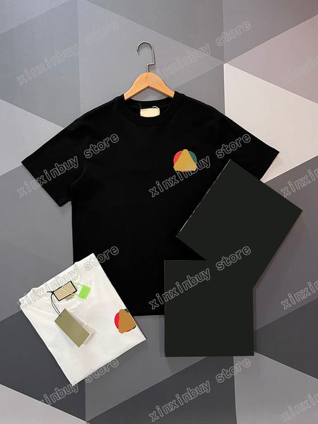 xinxinbuy men designer tee t shirt paris golden triangle label print short sleeve cotton women white black gray xs-l, Black;brown
xinxinbuy men designer tee t shirt paris golden triangle label print short sleeve cotton women white black gray xs-l, Black;brown
