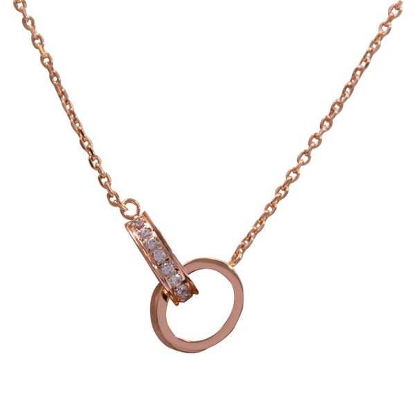 stainless steel pendant necklace for women lover's gold and rose gold color chain small religious jewelry, Silver
stainless steel pendant necklace for women lover's gold and rose gold color chain small religious jewelry, Silver