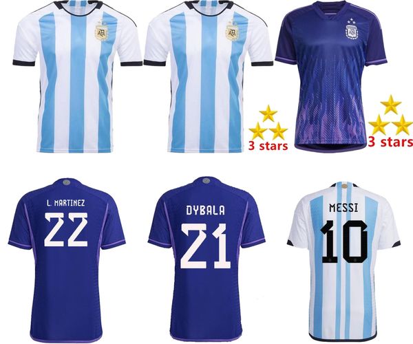 3 stars 22/23 argentina soccer jerseys j.alvarez messis dybala di maria kun martinez maradona football shirt fans sets uniform, Black;yellow
3 stars 22/23 argentina soccer jerseys j.alvarez messis dybala di maria kun martinez maradona football shirt fans sets uniform, Black;yellow