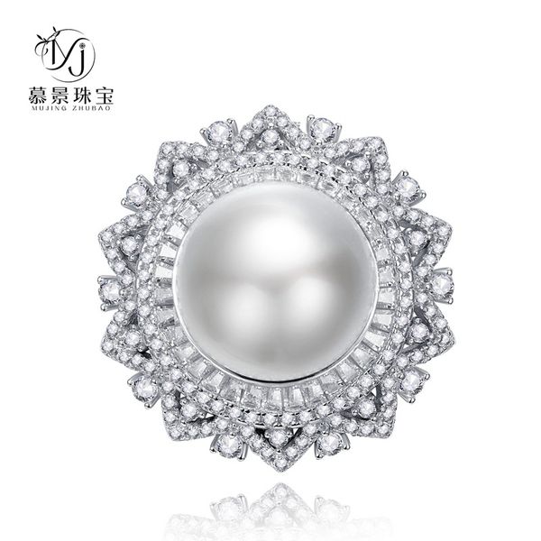 wedding accessories pure silver engagement rings fadeless huge pearls birdal ring ruby proposal ring no fading ladies jewelry r449, White
wedding accessories pure silver engagement rings fadeless huge pearls birdal ring ruby proposal ring no fading ladies jewelry r449, White
