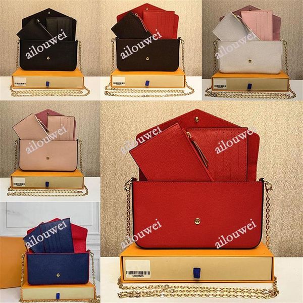 women multi felicie pochette chain bags wallet messenger leather handbags shoulder flower checked purse crossbody bla280d
women multi felicie pochette chain bags wallet messenger leather handbags shoulder flower checked purse crossbody bla280d