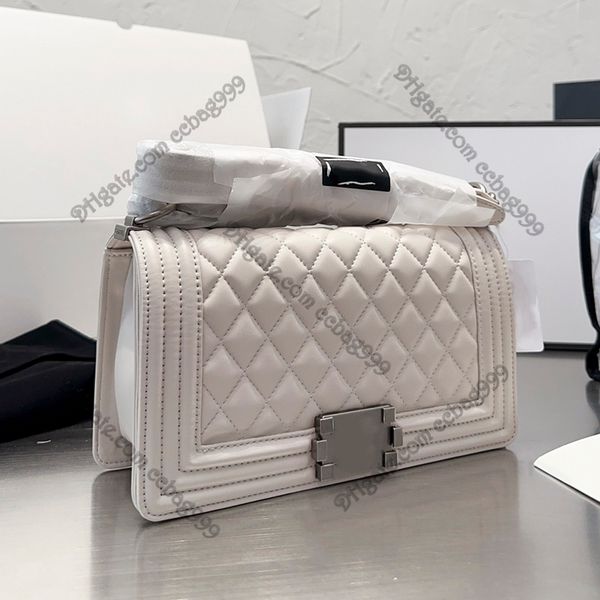 vintage black white boy flap shoulder bag quilted lambskin caviar diamond french handbag wallet designer bags silver hardware crossbody wome
vintage black white boy flap shoulder bag quilted lambskin caviar diamond french handbag wallet designer bags silver hardware crossbody wome