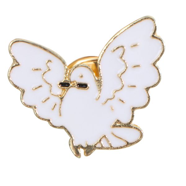 cute white dove brooches for girls cartoon gold plated animal enamel pins korean student badges alloy fashion couple friend jewelry graduati, Gray
cute white dove brooches for girls cartoon gold plated animal enamel pins korean student badges alloy fashion couple friend jewelry graduati, Gray