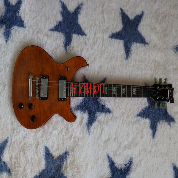 orange shell inlaid rose wood fingerboard six string electric guitar high-end pickup
orange shell inlaid rose wood fingerboard six string electric guitar high-end pickup