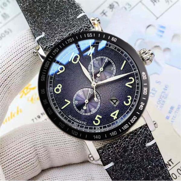 unique tilting dial 44mm mens luxury watch fully automatic mechanical movement limited edition pilot watches for men wristwatch re251c, Slivery;brown
unique tilting dial 44mm mens luxury watch fully automatic mechanical movement limited edition pilot watches for men wristwatch re251c, Slivery;brown