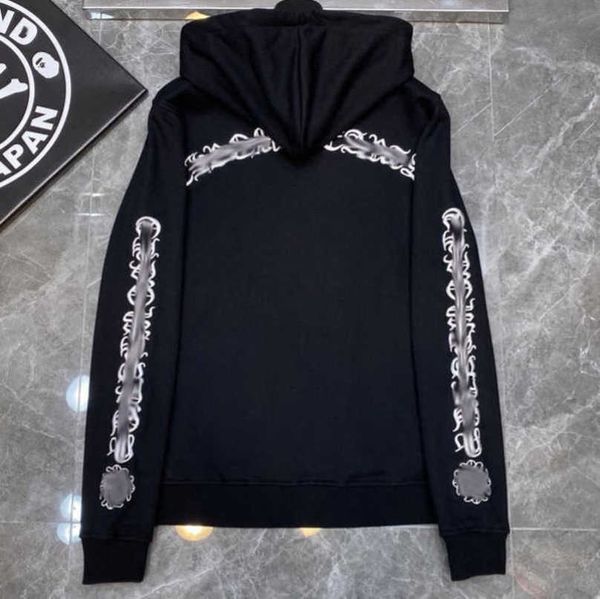 men's luxury fashion jackets sweatshirts men women classic hoodies ch zipper hooded sweater designer cross pullover sanskrit hoodie cas, Black
men's luxury fashion jackets sweatshirts men women classic hoodies ch zipper hooded sweater designer cross pullover sanskrit hoodie cas, Black