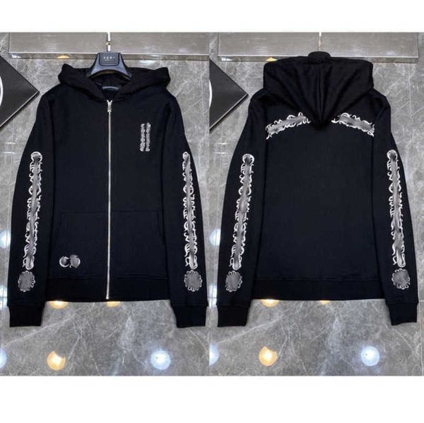 luxury fashion men's jackets sweatshirts men women classic hoodies ch zipper hooded sweater designer cross pullover sanskrit hoodie cas, Black
luxury fashion men's jackets sweatshirts men women classic hoodies ch zipper hooded sweater designer cross pullover sanskrit hoodie cas, Black