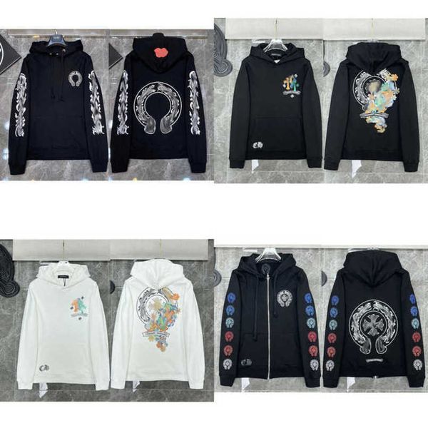 fashion men's jackets luxury sweatshirts men women classic hoodies ch zipper hooded sweater designer cross pullover sanskrit hoodie cas, Black;brown
fashion men's jackets luxury sweatshirts men women classic hoodies ch zipper hooded sweater designer cross pullover sanskrit hoodie cas, Black;brown