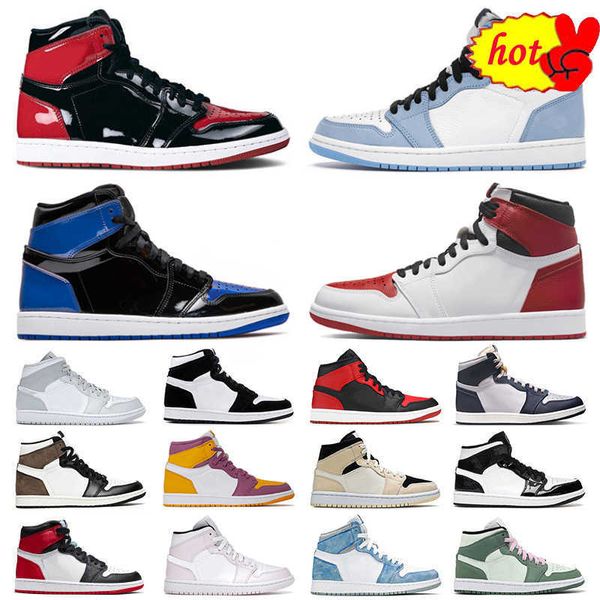 2023 high basketball shoesnew jumpman 1 1s shoes authentic mens womens patent panda og dark mocha pink mid dutch gre
2023 high basketball shoesnew jumpman 1 1s shoes authentic mens womens patent panda og dark mocha pink mid dutch gre