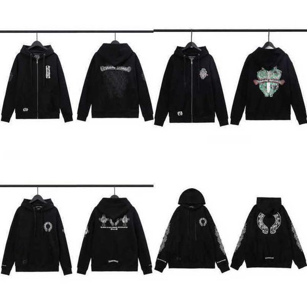 luxury men's fashion jackets sweatshirts men women classic hoodies ch zipper hooded sweater designer cross pullover sanskrit hoodie cas, Black
luxury men's fashion jackets sweatshirts men women classic hoodies ch zipper hooded sweater designer cross pullover sanskrit hoodie cas, Black