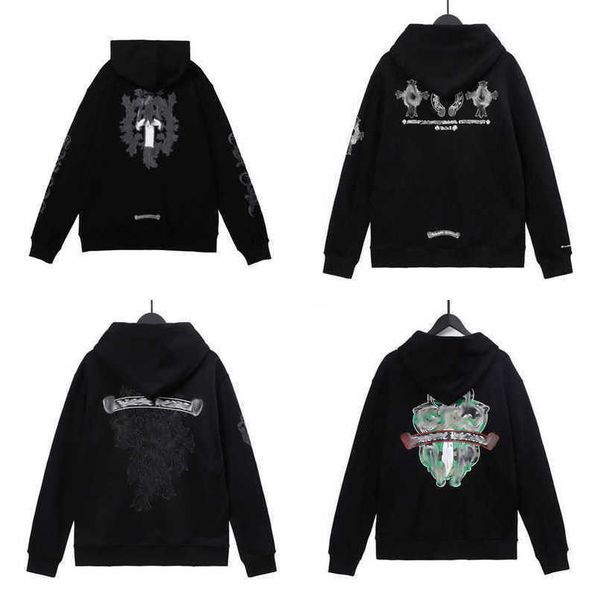 luxury jackets men's fashion sweatshirts men women classic hoodies zipper hooded sweater designer cross pullover sanskrit hoodie casual, Black
luxury jackets men's fashion sweatshirts men women classic hoodies zipper hooded sweater designer cross pullover sanskrit hoodie casual, Black
