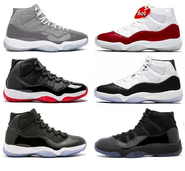 og 2022 authentic 11 cherry real carbon fiber shoes 11s cool grey cap and gown legend blue space jam 45 concord jubilee bred 72- men women, Black
og 2022 authentic 11 cherry real carbon fiber shoes 11s cool grey cap and gown legend blue space jam 45 concord jubilee bred 72- men women, Black