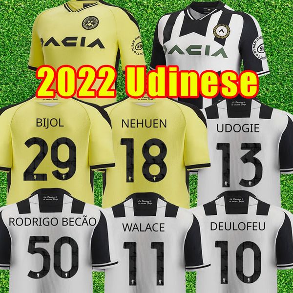 22 23 udinese calcio soccer jerseys home white away yellow 2022 2023 beto deulofeu molina pereyra football shirt soppy pussetto walace stryg, Black;yellow
22 23 udinese calcio soccer jerseys home white away yellow 2022 2023 beto deulofeu molina pereyra football shirt soppy pussetto walace stryg, Black;yellow