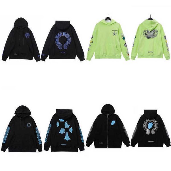 men's fashion luxury sweatshirts jackets ch hoodies men women designer boy sanskrit print sweater zipper hooded cross pullover hoodie c, Black
men's fashion luxury sweatshirts jackets ch hoodies men women designer boy sanskrit print sweater zipper hooded cross pullover hoodie c, Black