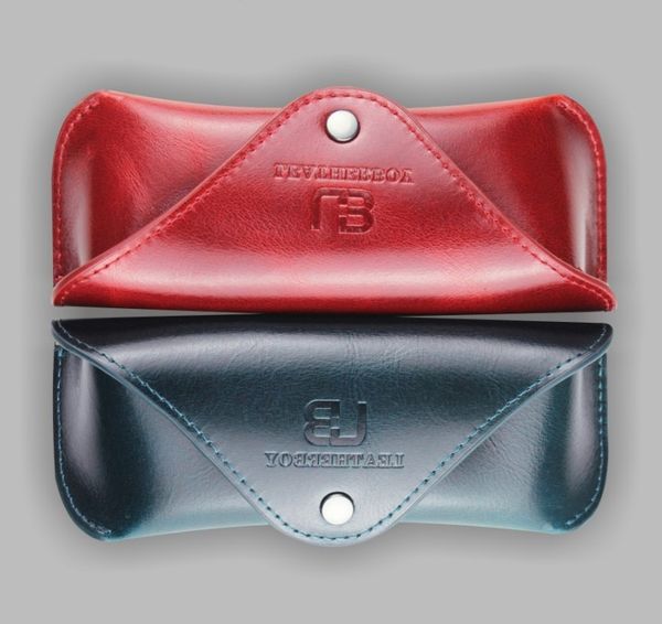 handmade cowhide glasses bag creative design sunglasses cases portable sun girl fashion dermal glasses storage bags leather spectacle case e
handmade cowhide glasses bag creative design sunglasses cases portable sun girl fashion dermal glasses storage bags leather spectacle case e