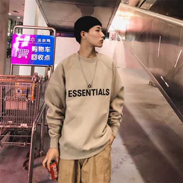essen03 men's oversized sweater women's loose double line sweatshirt street wear essentials12, Black
essen03 men's oversized sweater women's loose double line sweatshirt street wear essentials12, Black