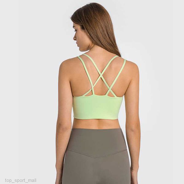 l-166 tank double thin straps nude feeling yoga bra skin-friendly gathered shockproof sports underwears cross beautiful back vest
l-166 tank double thin straps nude feeling yoga bra skin-friendly gathered shockproof sports underwears cross beautiful back vest