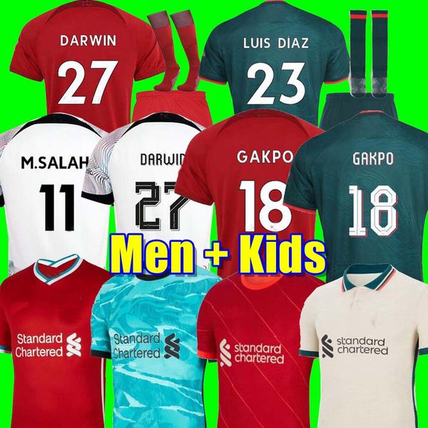 20 21 22 23 soccer jerseys home away 3rd darwin 2022 2023 luis diaz alexander arnold football kit shirts men kids uniform carvalho, Black;yellow
20 21 22 23 soccer jerseys home away 3rd darwin 2022 2023 luis diaz alexander arnold football kit shirts men kids uniform carvalho, Black;yellow