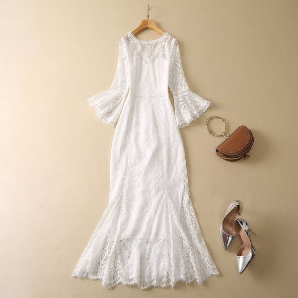 casual dresses french elegant spring/summer 2023 new high end goddess style white lace dress slim dress one color size 5 s-xxl, Black;gray
casual dresses french elegant spring/summer 2023 new high end goddess style white lace dress slim dress one color size 5 s-xxl, Black;gray