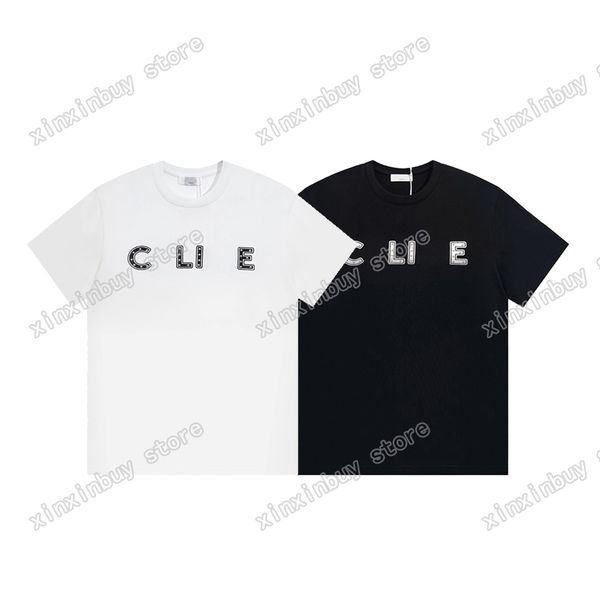 xinxinbuy men designer tee t shirt paris letters rivet print lattice short sleeve cotton women white black apricot xs-xl, Black;brown
xinxinbuy men designer tee t shirt paris letters rivet print lattice short sleeve cotton women white black apricot xs-xl, Black;brown