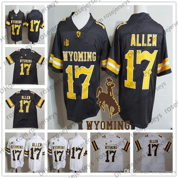american college football wear ncaa wyoming cowboys #17 josh allen brown white jersey coffee college football stitcehd no name men youth kid, Black
american college football wear ncaa wyoming cowboys #17 josh allen brown white jersey coffee college football stitcehd no name men youth kid, Black
