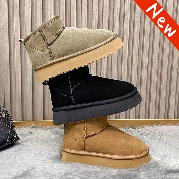 australia winter snow boots classic ultra mini tazz suede shearling platform slippers womens boot chestnut antelope brown women shoes design, Black
australia winter snow boots classic ultra mini tazz suede shearling platform slippers womens boot chestnut antelope brown women shoes design, Black