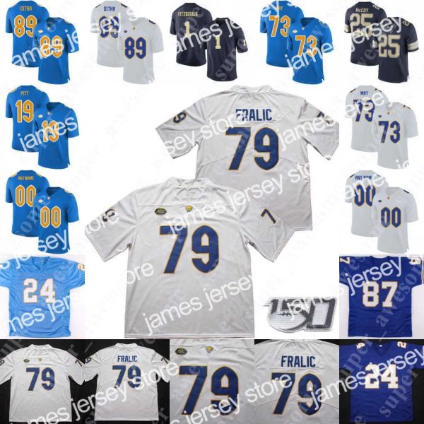 american college football wear pittsburgh panthers jersey isaac bennett raymond kirkley joe schmidt darrelle revis russ grimm bill fralic ji, Black
american college football wear pittsburgh panthers jersey isaac bennett raymond kirkley joe schmidt darrelle revis russ grimm bill fralic ji, Black