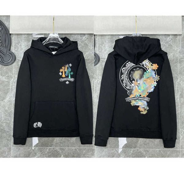 men's luxury fashion jackets sweatshirts men women classic hoodies ch zipper hooded sweater designer cross pullover sanskrit hoodie cas, Black 
men's luxury fashion jackets sweatshirts men women classic hoodies ch zipper hooded sweater designer cross pullover sanskrit hoodie cas, Black