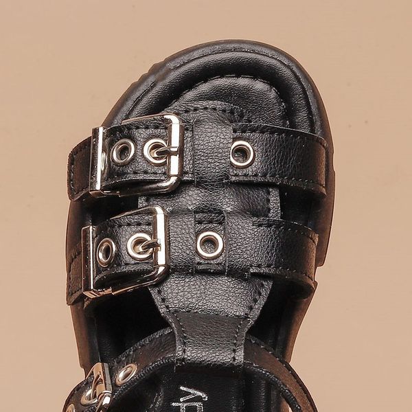 sandals girls roman 2023 summer kid's open-toed sandals beach girl sports children thick bottom cuhk casual shoes 2330, Black;red
sandals girls roman 2023 summer kid's open-toed sandals beach girl sports children thick bottom cuhk casual shoes 2330, Black;red