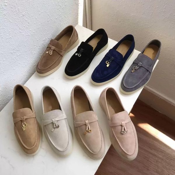 new season suede leather mens shoes women loro walk sneakers punching tassels lock designer flats leisure dress loafers official plus
new season suede leather mens shoes women loro walk sneakers punching tassels lock designer flats leisure dress loafers official plus