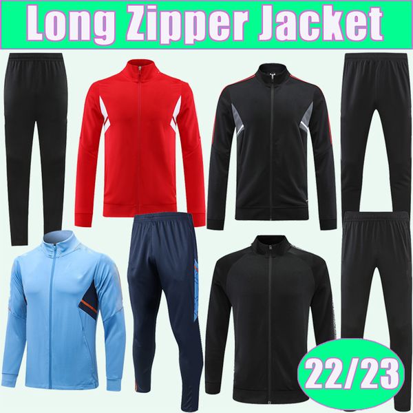 22 23 pogba mens jacket tracksuit kit suit mens soccer jerseys ronaldo mata rashford lingard b.fernandes full zip training wear football shi, Black
22 23 pogba mens jacket tracksuit kit suit mens soccer jerseys ronaldo mata rashford lingard b.fernandes full zip training wear football shi, Black