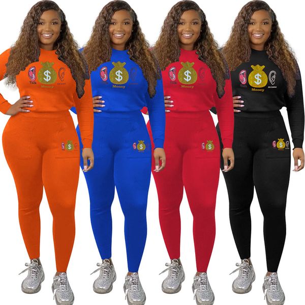 wholesale women tracksuits casual prints 2 piece set lady outfit long sleeve sweatshirt pants suit sportswear femme clothing 9038, Gray
wholesale women tracksuits casual prints 2 piece set lady outfit long sleeve sweatshirt pants suit sportswear femme clothing 9038, Gray