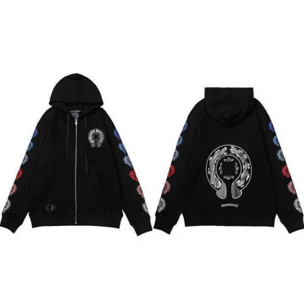 men's luxury jackets fashion sweatshirts men women classic hoodies ch zipper hooded sweater designer cross pullover sanskrit hoodie cas, Black
men's luxury jackets fashion sweatshirts men women classic hoodies ch zipper hooded sweater designer cross pullover sanskrit hoodie cas, Black