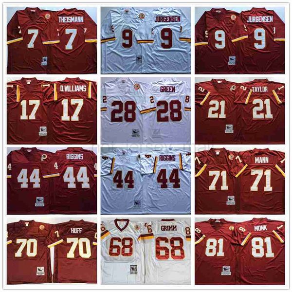 ncaa 75th vintage football 7 theismann jerseys stitched jurgensen grimm monk huff baugh riggins taylor jerseys mann williams jersey college, Black;red
ncaa 75th vintage football 7 theismann jerseys stitched jurgensen grimm monk huff baugh riggins taylor jerseys mann williams jersey college, Black;red