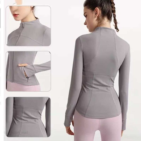new fallwinter fitness yoga slim-fit jacket zipper clothing running long-sleeved yogas clothing jackets with high tight-fitting coat stand
new fallwinter fitness yoga slim-fit jacket zipper clothing running long-sleeved yogas clothing jackets with high tight-fitting coat stand