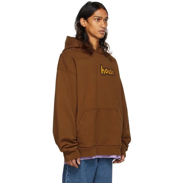 22fw men's women exclusive brown cartoon font hoodies classic letters autumn winter thick warm pullover sweater fashion casual street h, Black
22fw men's women exclusive brown cartoon font hoodies classic letters autumn winter thick warm pullover sweater fashion casual street h, Black