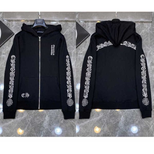 luxury jackets men's fashion sweatshirts men women classic hoodies ch zipper hooded sweater designer cross pullover sanskrit hoodie cas, Black;brown
luxury jackets men's fashion sweatshirts men women classic hoodies ch zipper hooded sweater designer cross pullover sanskrit hoodie cas, Black;brown