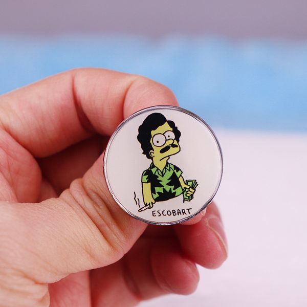 escobart brooch cute anime movies games hard enamel pins collect metal cartoon brooch backpack hat bag collar lapel badges women fashion jew, Blue
escobart brooch cute anime movies games hard enamel pins collect metal cartoon brooch backpack hat bag collar lapel badges women fashion jew, Blue
